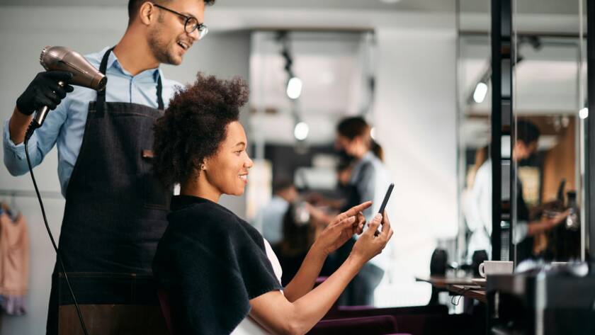 salon appointments
